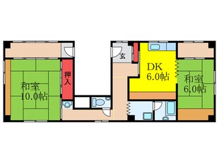 細川ビルの物件間取画像